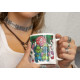 🌟Taza Mágica del Grinch con Stitch: Doble Diversión en Cada Sorbo🎄🌈