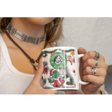 🌟Taza del Grinch Emociones Navideñas: Celebra la Magia en Cada Sorbo🎄🎁