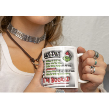 ¡Captura la Magia Navideña con la Taza Personalizable del Grinch! 🎄✨