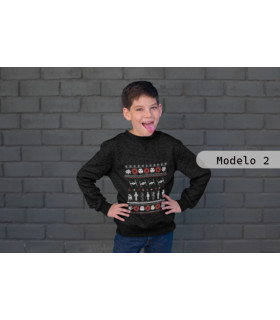Sudadera infantil de star wars de navidad