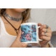 🏃‍♂️💖¡Magia Navideña en Cada Sorbo! Taza Personalizable de Stitch y Angel 🌟🎄