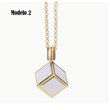 ¡Desata la Magia con Nuestro Collar Personalizable en Forma de Cubo para Niños y adultos! 🌈✨