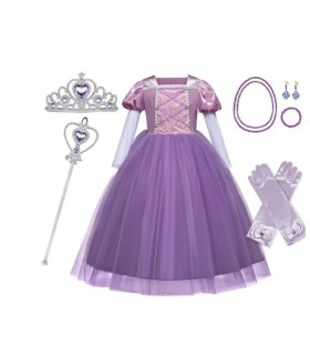 disfraz rapunzel para niñas
