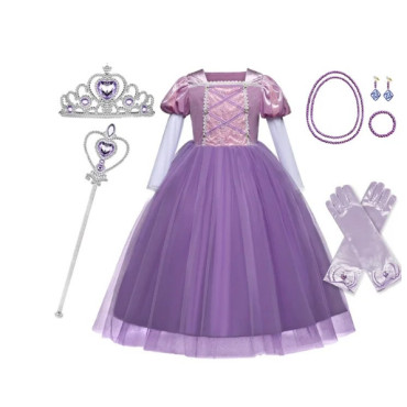 disfraz rapunzel para niñas