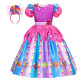vestido de caramelo para niña, conjunto de disfraz de fiesta de piruleta