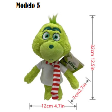 ¡Abraza la Magia Navideña con Nuestros Peluches del Grinch en Albithinia! 🌟🎄