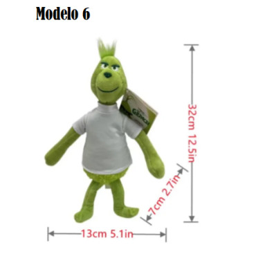 ¡Abraza la Magia Navideña con Nuestros Peluches del Grinch en Albithinia! 🌟🎄