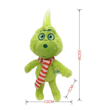 ¡Abraza la Magia Navideña con los Peluches del Grinch en Albithinia! 🌟🎄