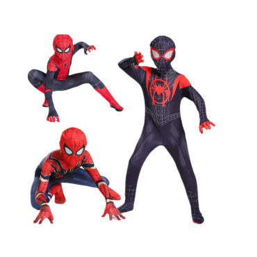 disfraz spiderman para niños con regalo!!