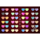 Pack 48 bolígrafos de gel de 1mm en colores pastel neon metálicos