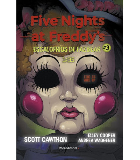 Libro five nights at Freddy's escalofríos de fazbear número 3 Scott Cawthon