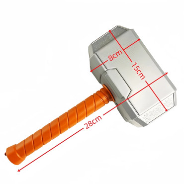 Disfraz musculoso Thor avengers marvel con o sin martillo