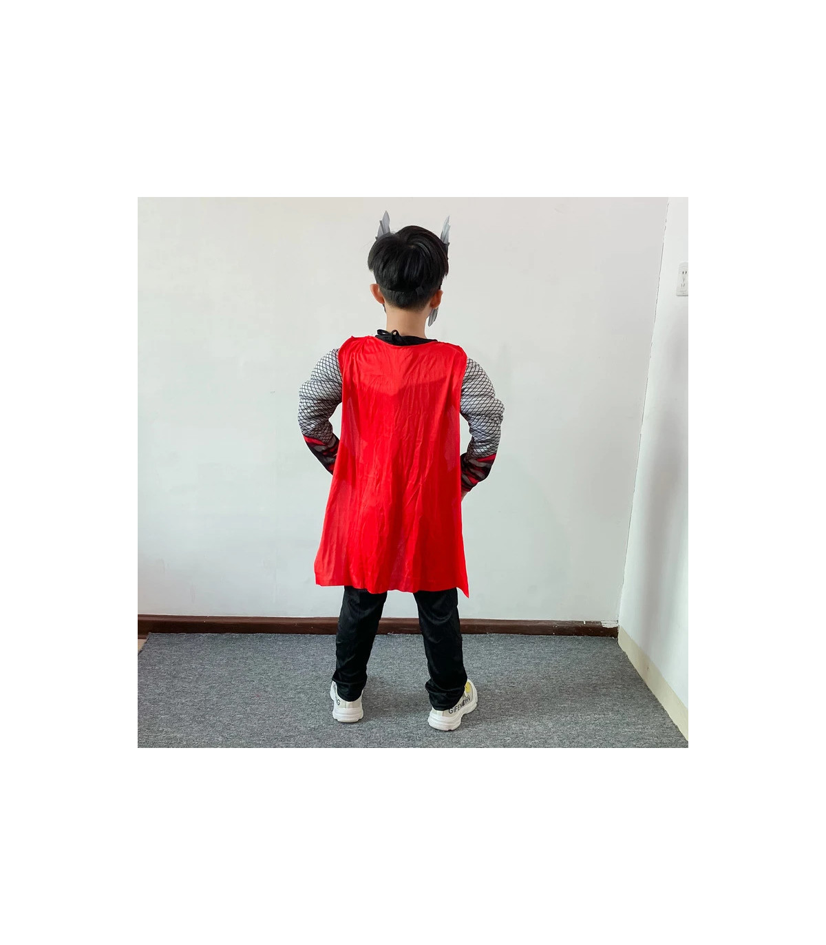 Disfraz musculoso Thor avengers marvel con o sin martillo