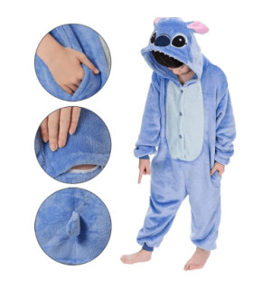 🌈✨ Disfraz Pijama Calentito de Stitch: La Magia de Albithinia para Despertar Sonrisas Instantáneas 🚀🛍️