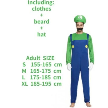 Disfraz Mario y Luigi