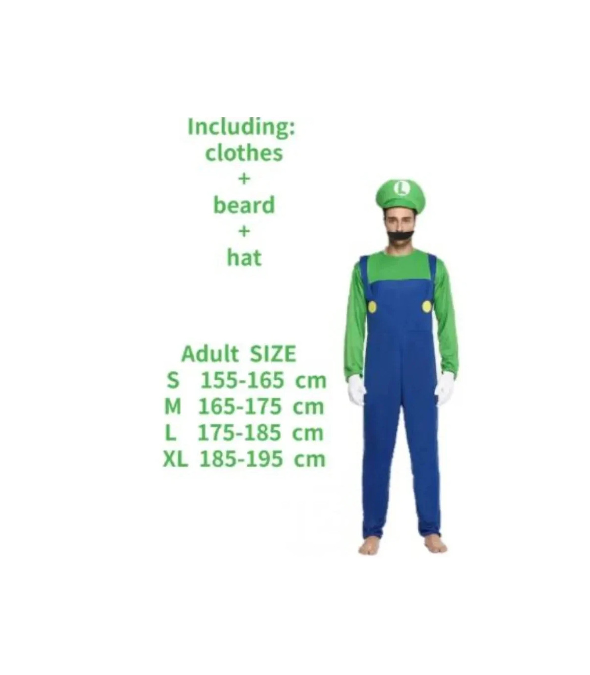 Disfraz Mario y Luigi