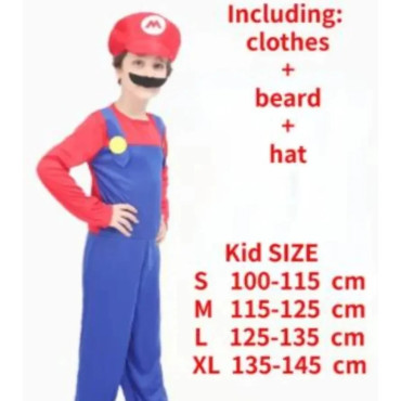 Disfraz Mario y Luigi