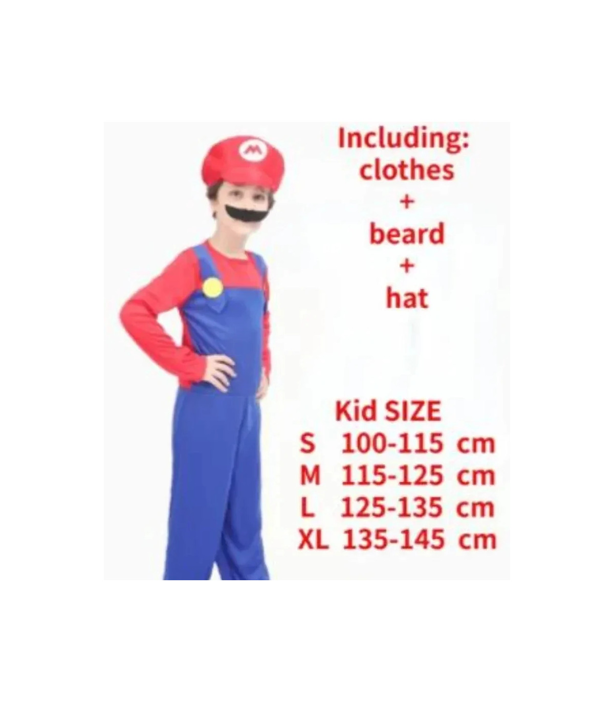 Disfraz Mario y Luigi