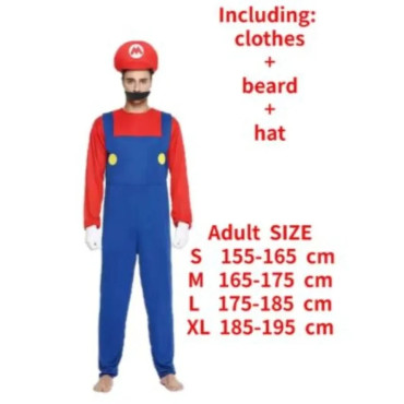 Disfraz Mario y Luigi
