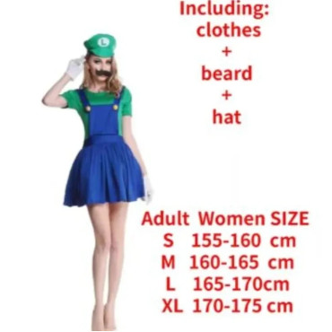 Disfraz Mario y Luigi