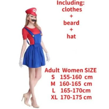 Disfraz Mario y Luigi