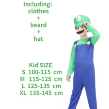 Disfraz Mario y Luigi