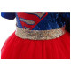 Disfraz con capa y tutú de superman para niña