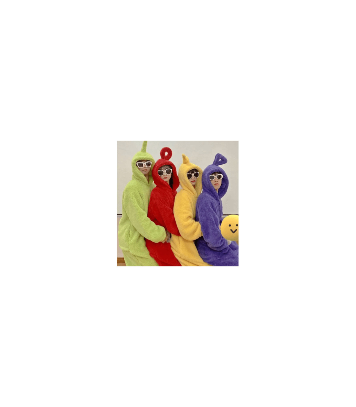 ¡Disfraz/Pijama de Teletubbies Abrazables:  Calor y Diversión ! 🌈💤