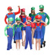 Disfraz Mario y Luigi