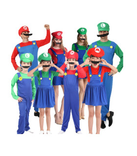 Disfraz Mario y Luigi