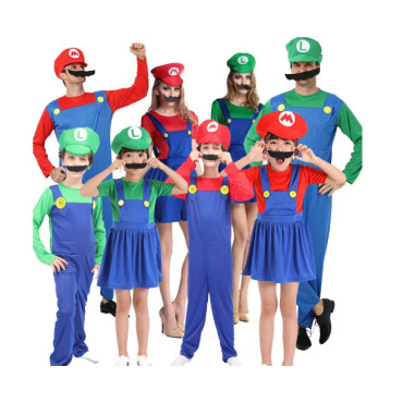 Disfraz Mario y Luigi
