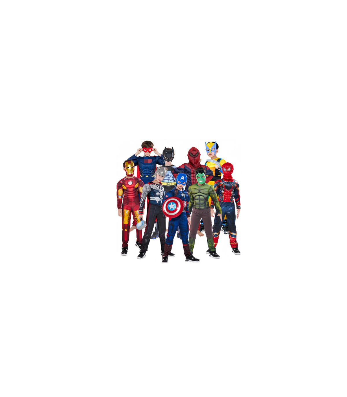 ¡Haz Realidad sus Sueños Heroicos con los Disfrazes de SuperHeroes! 🌟🦸‍♂️