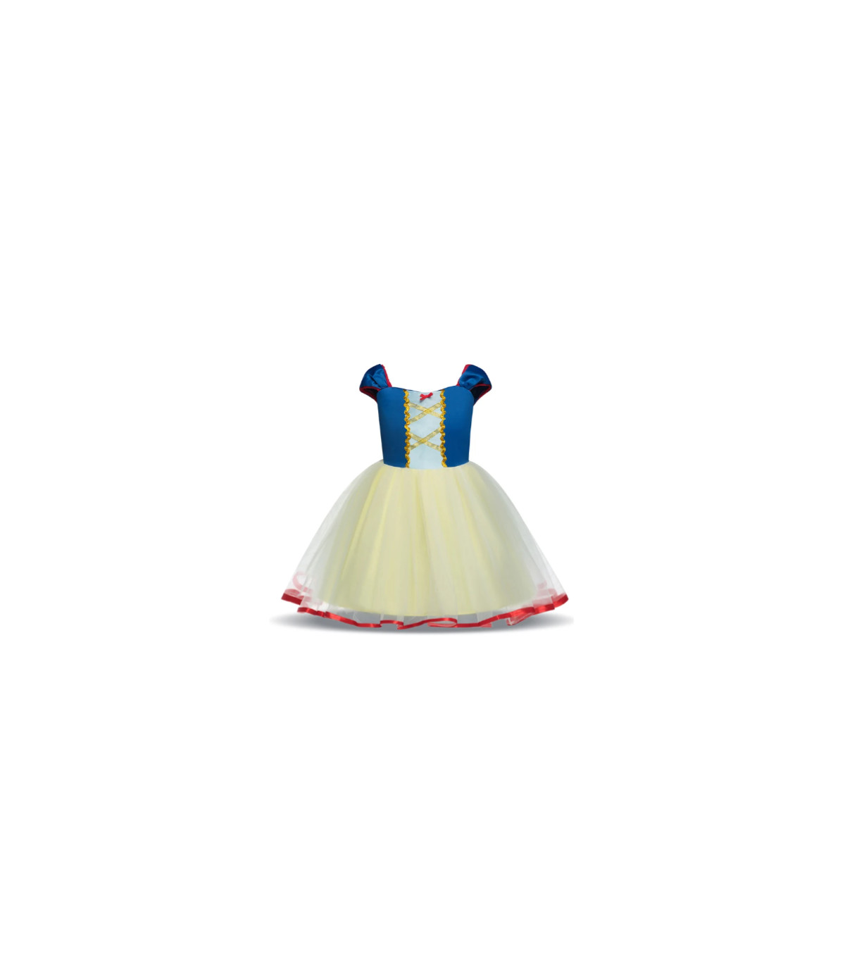 Vestido disfraz Blancanieves para niñas pequeñas