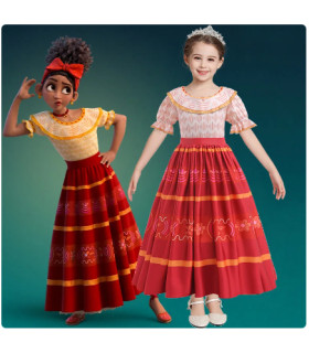 Disfraz vestido Dolores Encanto Disney