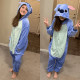 Disfraz mono tipo pijama adulto de stitch y Angel Disney