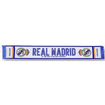 Bufanda telar Real Madrid