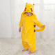 Disfraz tipo pijama Pikach Pokémon