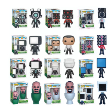 Figuras Funko Skibidi vs Camera Man