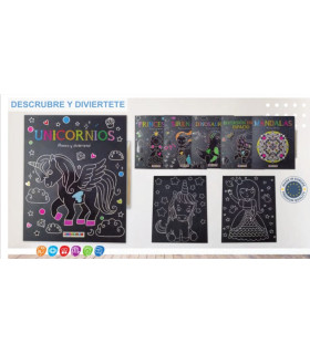 ¡Descubre la Magia Oculta! Libro para Rascar de Albithinia 🌟📚🎨