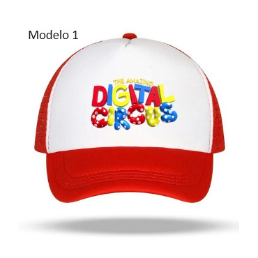 Gorras de Pomni Digital circus