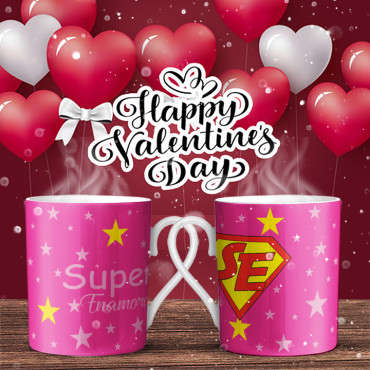Taza San Valentín Superman