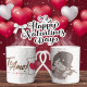 Taza San Valentín dibujo te amo