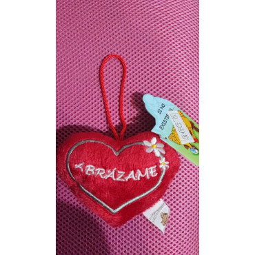 Peluche corazón abrázame 11cm