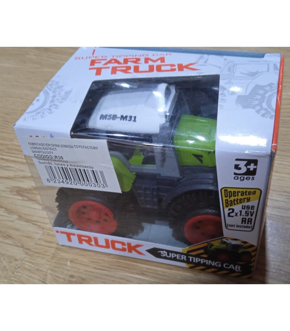 Farm truck tractor a pilas de 11 cm