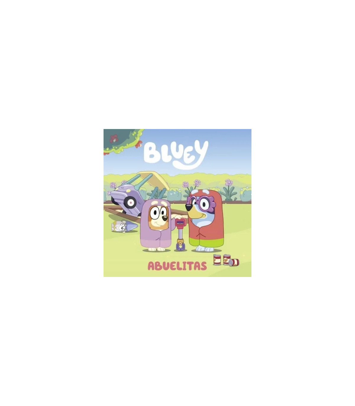 Libro abuelitas de bluey