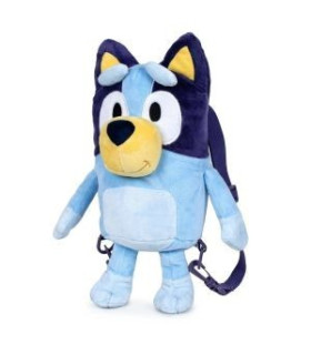 Mochila oficial tipo peluche Bluey