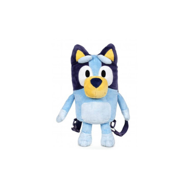 Mochila oficial tipo peluche Bluey