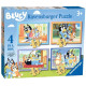Puzzle 4 en 1 de Bluey