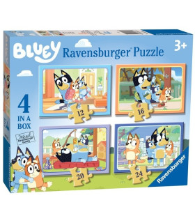 Puzzle 4 en 1 de Bluey