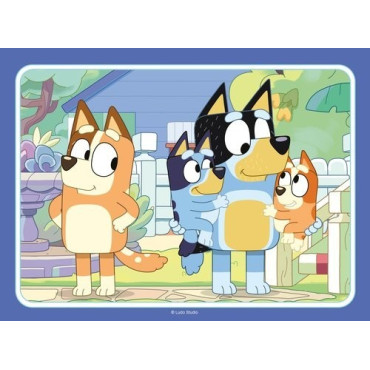 Puzzle 4 en 1 de Bluey